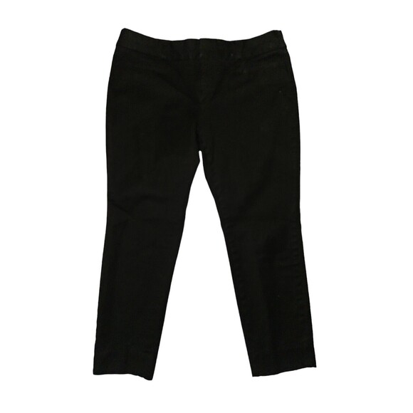 Banana Republic Pants - Banana Republic Sloan Crop Capris Women's 2P Black Pockets Stretch Casual Travel